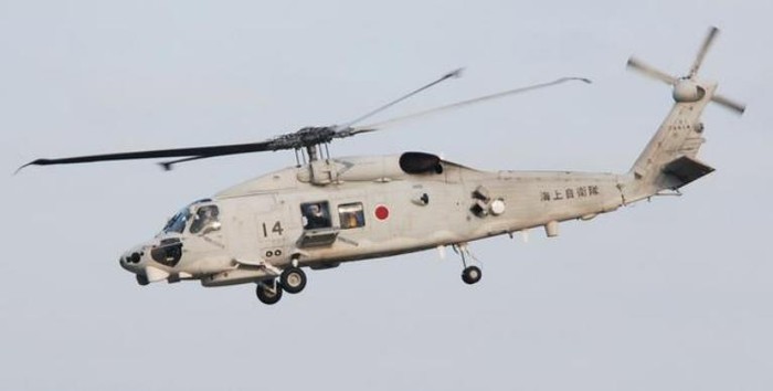 Máy bay trực thăng săn ngầm SH-60K của Lực lượng Phòng vệ Nhật Bản