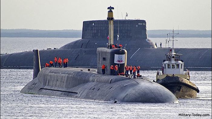 Tàu ngầm hạt nhân chiến lược lớp Borey của Nga (ảnh tư liệu)