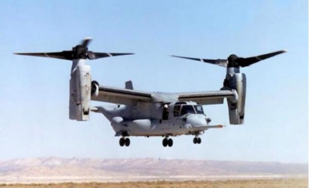 Máy bay vận tải cánh xoay nghiêng Osprey Mỹ