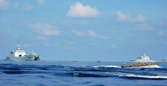 Hạm đội Nam Hải, Hải quân Trung Quốc tập trận đánh chiếm đảo