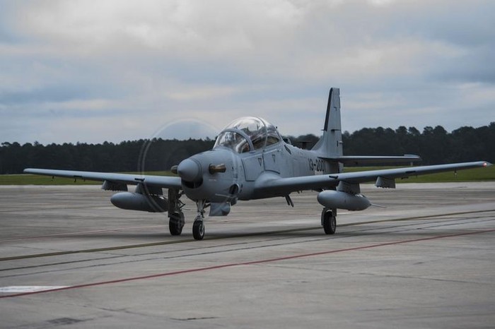 Máy bay chiến đấu cánh quạt A-29 Super Tucano do Mỹ-Brazil hợp tác sản xuất
