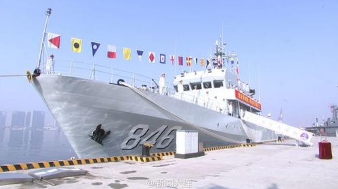 Ngày 12 tháng 10 năm 2014, tàu quét mìn Vũ Thành số hiệu 846 Type 081 đã biên chế cho Hạm đội Bắc Hải, Hải quân Trung Quốc