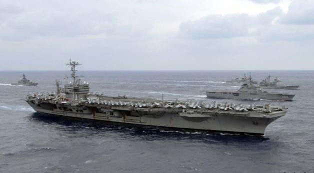 Biên đội tàu sân bay USS George Washington, Hải quân Mỹ (ảnh tư liệu)