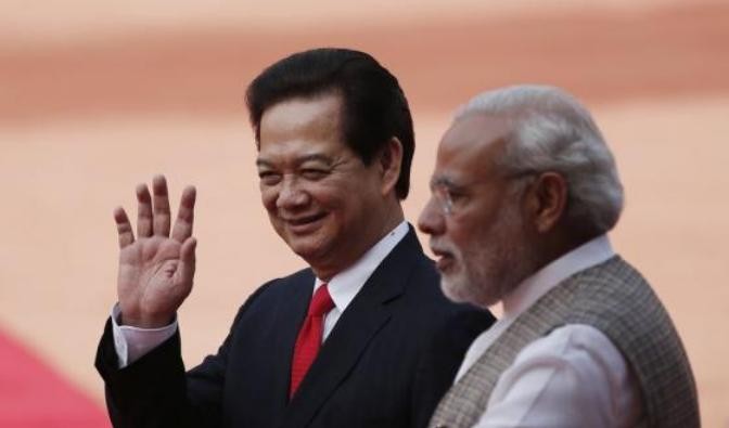 Ngày 28 tháng 10 năm 2014, Thủ tướng Nguyễn Tấn Dũng hội đàm với Thủ tướng Ấn Độ Narendra Modi