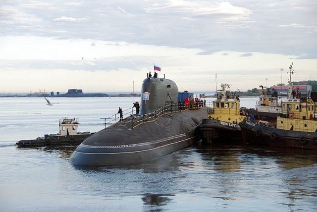 Tàu ngầm hạt nhân tấn công lớp Yasen, Hải quân Nga