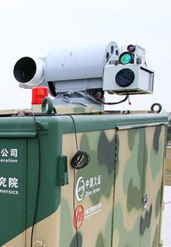 Vũ khí laser của Trung Quốc (nguồn mạng sina Trung Quốc)