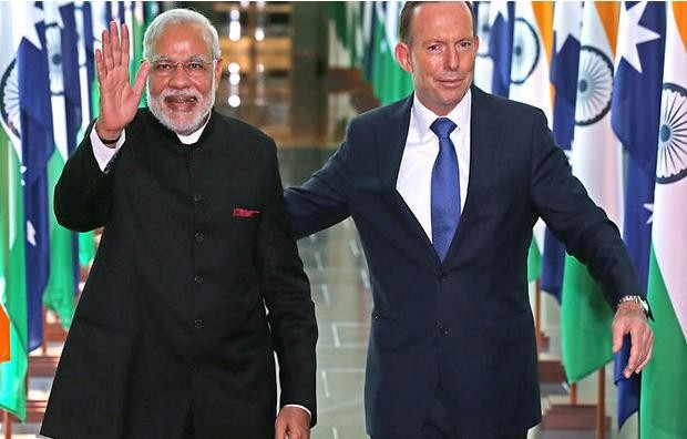 Hai Thủ tướng của hai nước Ấn Độ-Australia