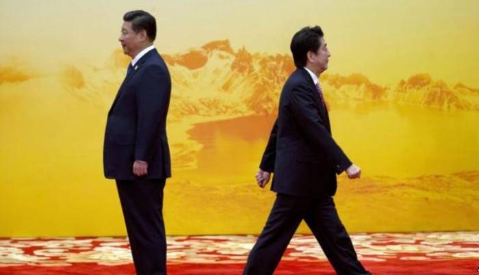 Lãnh đạo Trung-Nhật gặp thoáng qua tại APEC 2014