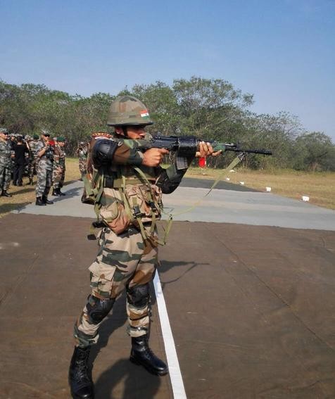 Binh sĩ Ấn Độ tham gia huấn luyện chống khủng bố liên hợp &quot;Hand-in-Hand 2014&quot; giữa Lục quân hai nước Trung-Ấn