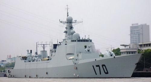 Tàu khu trục tên lửa Lan Châu số hiệu 170 Type 052C của Hạm đội Nam Hải, Hải quân Trung Quốc