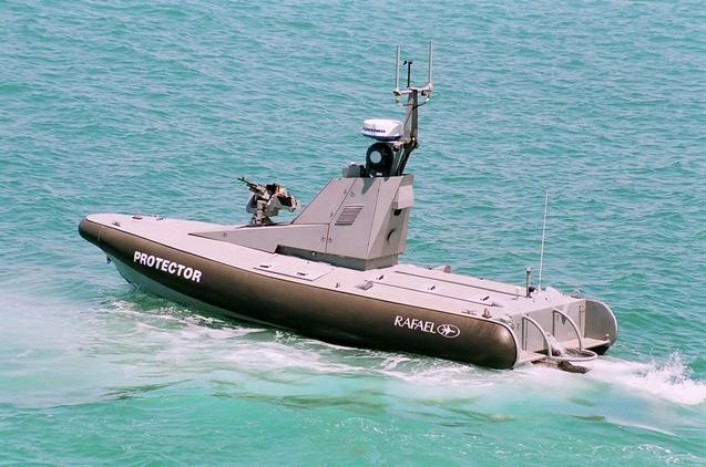 Tàu chiến mặt nước không người lái Protector của Israel