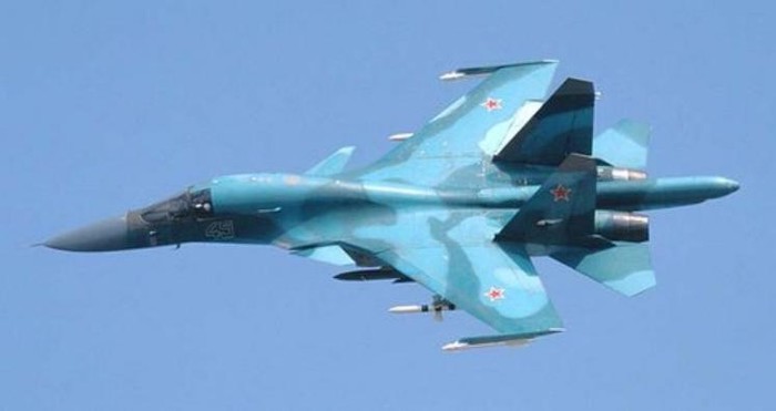Máy bay chiến đấu ném bom Su-34 Nga