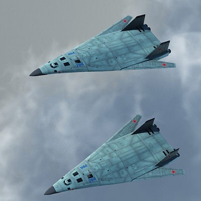 Máy bay ném bom chiến lược mới PAK-DA Nga (tưởng tượng)