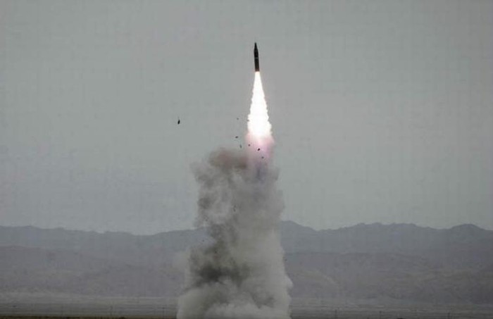 Tên lửa đạn đạo xuyên lục địa Đông Phong-31 Trung Quốc (nguồn Tân Hoa xã)