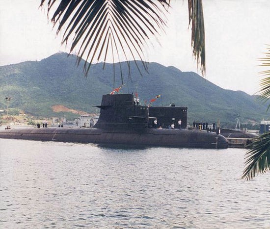 Tàu ngầm Hải quân Trung Quốc triển khai trên Biển Đông (ảnh tư liệu)