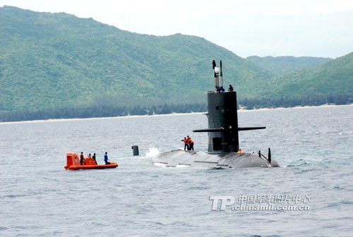 Tàu ngầm của Hạm đội Nam Hải, Hải quân Trung Quốc trong một cuộc tập trận (ảnh tư liệu)