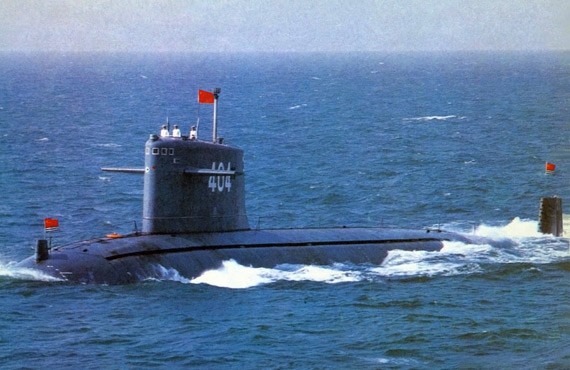 Tàu ngầm hạt nhân tấn công lớp Hán Hải quân Trung Quốc (ảnh tư liệu)