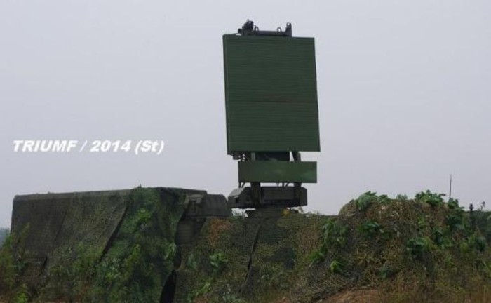 Tên lửa phòng không S-300 của Việt Nam sử dụng radar (nguồn mạng sina TQ)