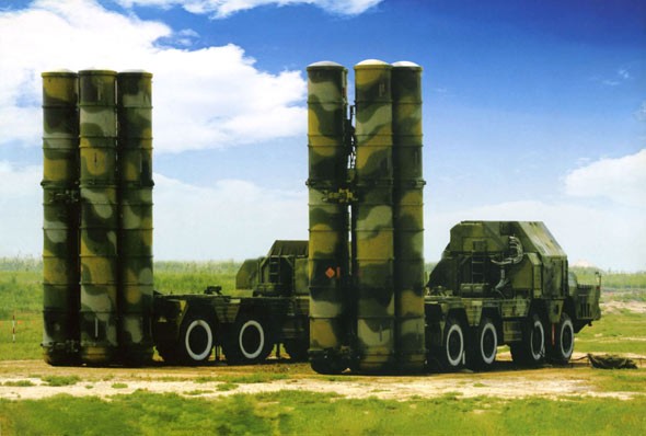 Hệ thống tên lửa phòng không S-300 hiện có của Lực lượng phòng không Trung Quốc, mua của Nga