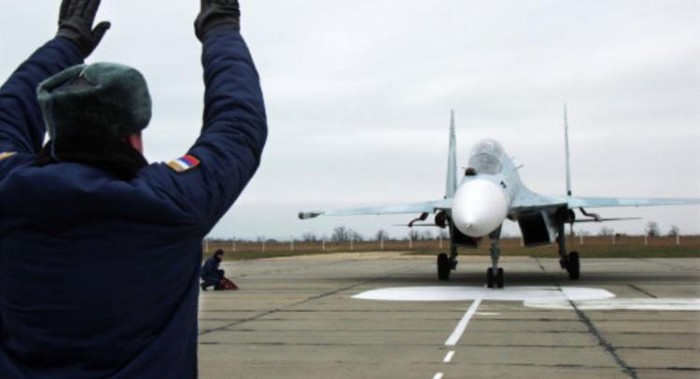 Nga điều máy bay chiến đấu Su-30M2 đến bán đảo Crimea (ảnh tư liệu)
