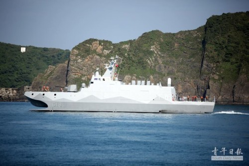 Đài Loan chính thức biên chế tàu hộ vệ hạng nhẹ Đà Giang (nguồn mạng sina TQ)