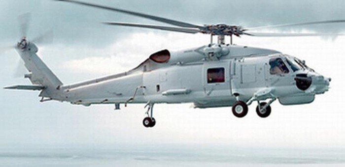 Máy bay trực thăng S-70B Sea Hawk trang bị trên tàu chiến