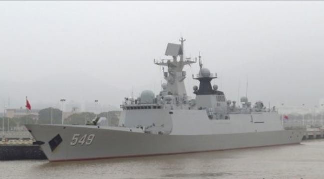 Tàu hộ vệ tên lửa Thường Châu số hiệu 549 Type 054A của Hạm đội Đông Hải, Hải quân Trung Quốc