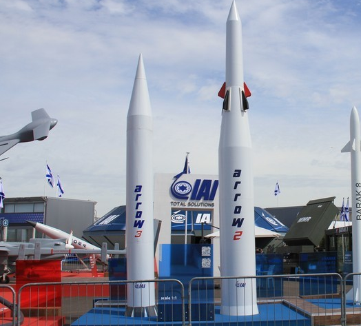 Tên lửa đánh chặn Arrow-2 và Arrow-3 của Israel