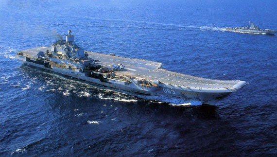 Tàu sân bay Kuznetsov hiện có của Hải quân Nga