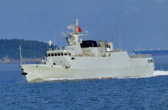 Tàu hộ vệ hạng nhẹ Tam Môn Hạp Type 056, Hạm đội Đông Hải, Hải quân Trung Quốc