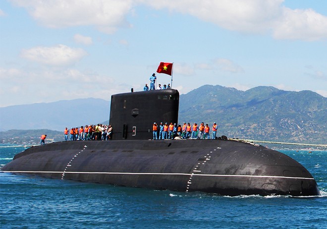Tàu ngầm Hải Phòng HQ184 của Hải quân Việt Nam (ảnh tư liệu)