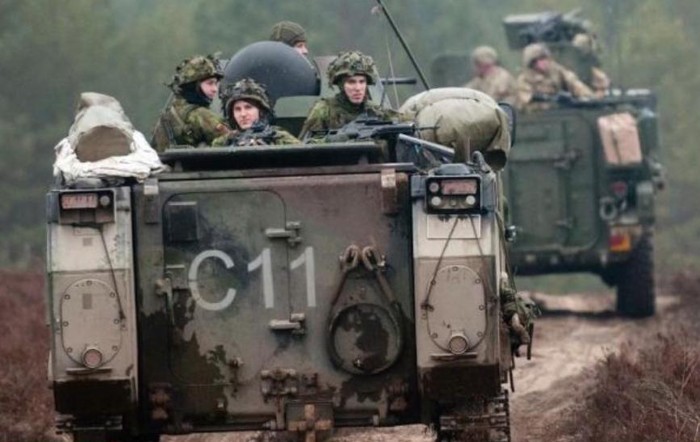 Quân đội Mỹ đồn trú ở biển Baltic và Quân đội Lithuania tiến hành tập trận vào đầu tháng 3 năm 2015