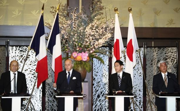 Tham vấn 2 + 2 giữa Bộ trưởng Ngoại giao và Quốc phòng hai nước Nhật-Pháp ngày 13 tháng 3 năm 2015 tại Tokyo, Nhật Bản