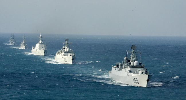 Hạm đội Nam Hải, Hải quân Trung Quốc