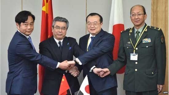 Đối thoại bảo đảm an ninh Trung-Nhật ngày 19 tháng 3 năm 2015 (nguồn Thời báo Hoàn Cầu, TQ)