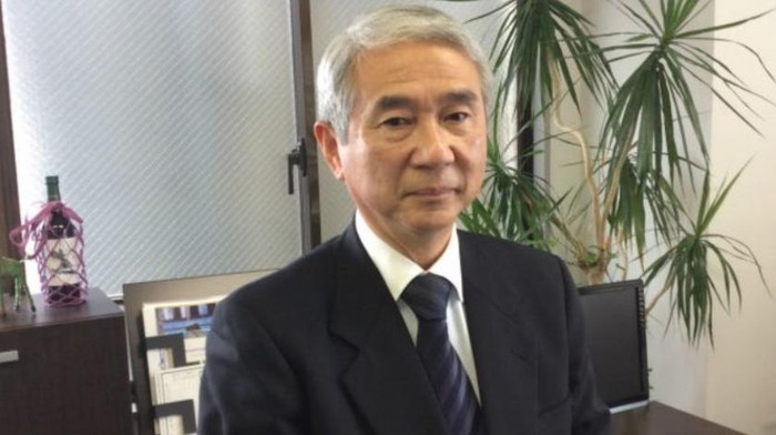 Cựu sĩ quan chỉ huy Lực lượng Phòng vệ Biển Nhật Bản Toshihide Yamauchi (nguồn BBC Anh)