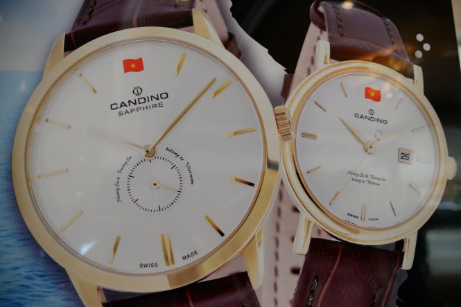 Đồng hồ Candino nói lên sự thật: Quần đảo Hoàng Sa và quần đảo Trường Sa là của Việt Nam
