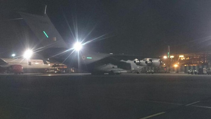Ấn Độ điều động máy bay vận tải chiến lược C-17 đến Yemen rút công dân về nước
