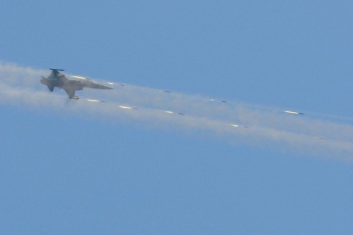 Máy bay chiến đấu f-5E Đài Loan (nguồn mạng sina TQ, ảnh minh họa)