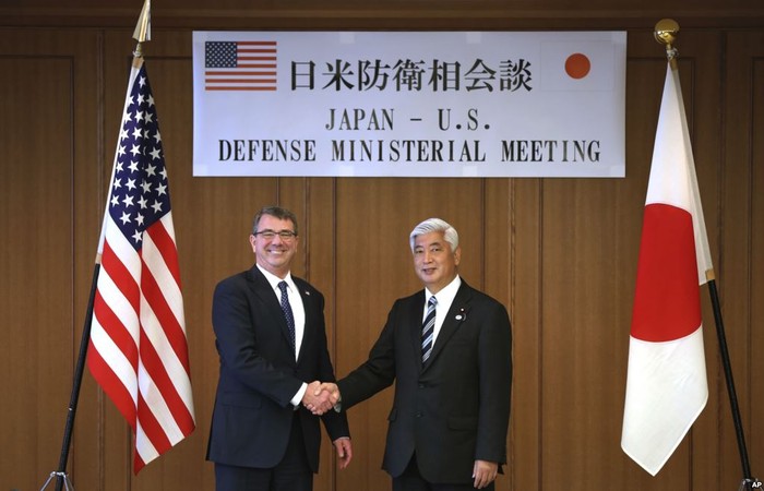 Bộ trưởng Quốc phòng Mỹ Ashton B Carter thăm Nhật Bản