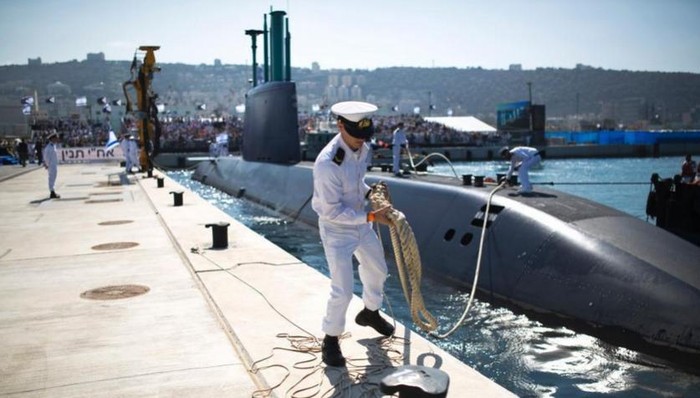Đức bàn giao tàu ngầm Tannin lớp Dolphin cho Israel (ảnh tư liệu)