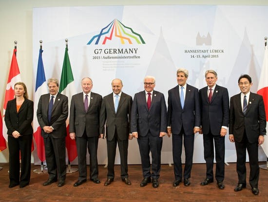Hội nghị Ngoại trưởng G7 ngày 15 tháng 4 năm 2015