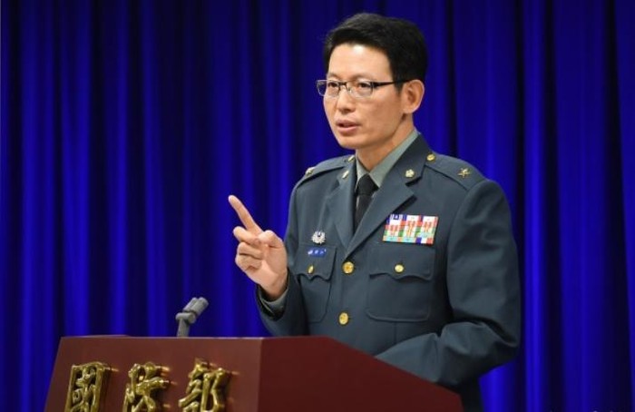 Thiếu tướng La Thiệu Hòa - phát ngôn viên Bộ Quốc phòng Đài Loan