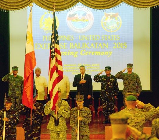 Mỹ-Philippines tổ chức diễn tập quân sự Balikatan-2015
