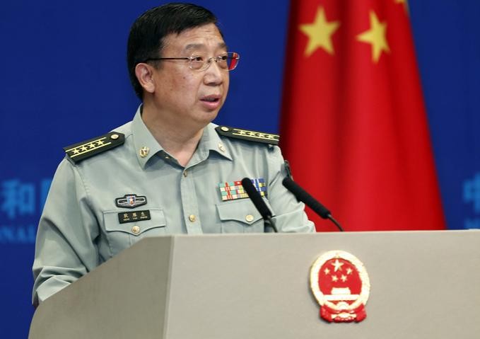 Cảnh Nhạn Sinh - phát ngôn viên Bộ Quốc phòng Trung Quốc