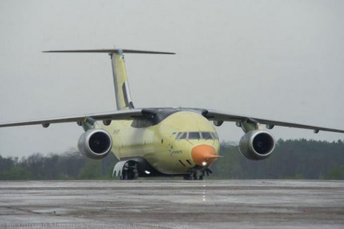 Máy bay vận tải An-178 Ukraine bay thử lần đầu tiên (nguồn mạng sina Trung Quốc)