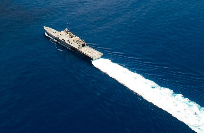 Tàu tuần duyên USS Fort Worth Hải quân Mỹ tuần tra trên Biển Đông, làm cho Trung Quốc tức tối