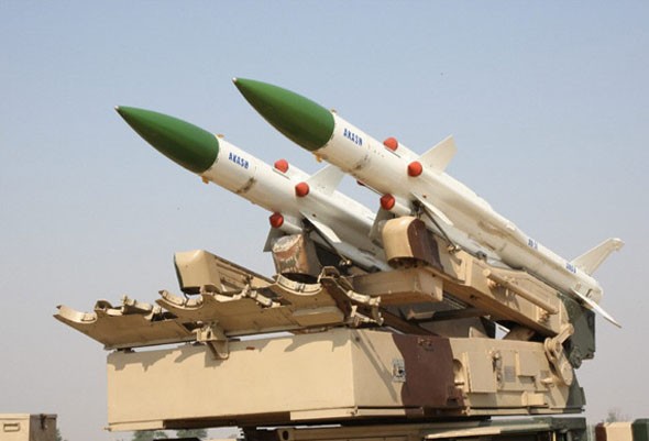 Tên lửa phòng không Akash do Ấn Độ tự sản xuất