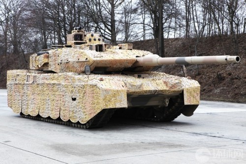 Xe tăng chiến đấu Leopard-2A7+ của Đức