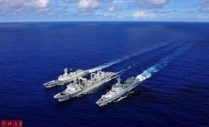 3 tàu chiến Hải quân Trung Quốc tham gia diễn tập &quot;Vành đai Thái Bình Dương-2014&quot;